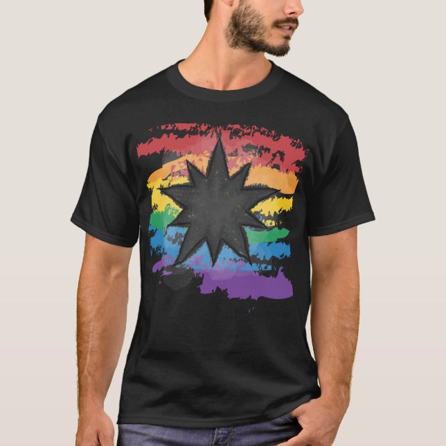 Queer Pride - Ansteorra T Shirt (Framsida)