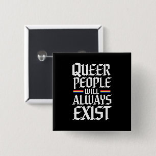 Queer Pride HBTQ-personer Kommer Alltid Att Existe Knapp
