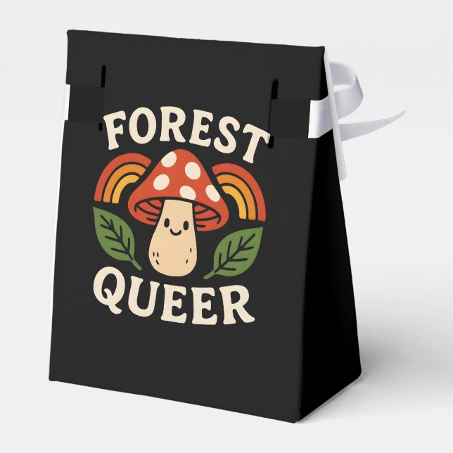 Queer Skog Natur Estetisk Design Presentaskar (Baksidan Sidan)