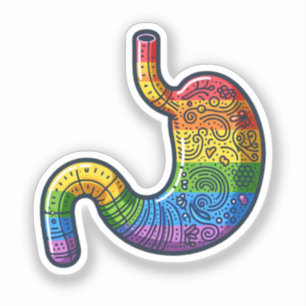 Queer Stomach Klistermärken