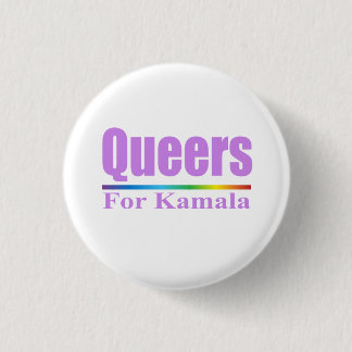Queers for Kamala / Kamala Harris Knapp