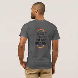 Queith Faith Jesus Kärlek Hans Gay Children T Shirt