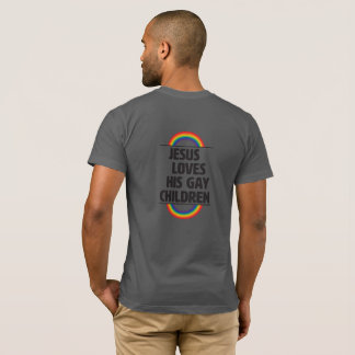 Queith Faith Jesus Kärlek Hans Gay Children T Shirt