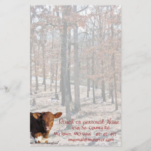 QuellaOaksStationery-skräddarsy Brevpapper