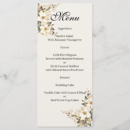 Quenceanera Magnolia Menu Meny