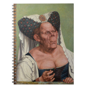 Quentin Matsys - A Grotesque Old Woman Anteckningsbok