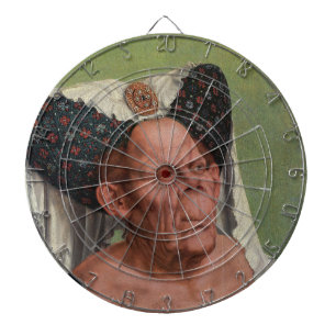 Quentin Matsys - A Grotesque Old Woman Darttavla
