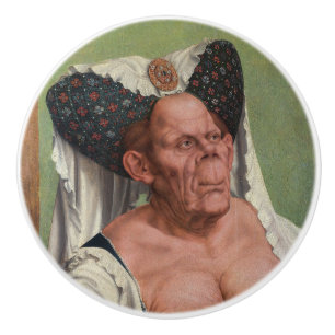 Quentin Matsys - A Grotesque Old Woman Knopp