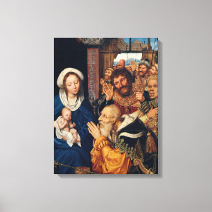 Quentin Matsys - Adoration of the Magi Canvastryck