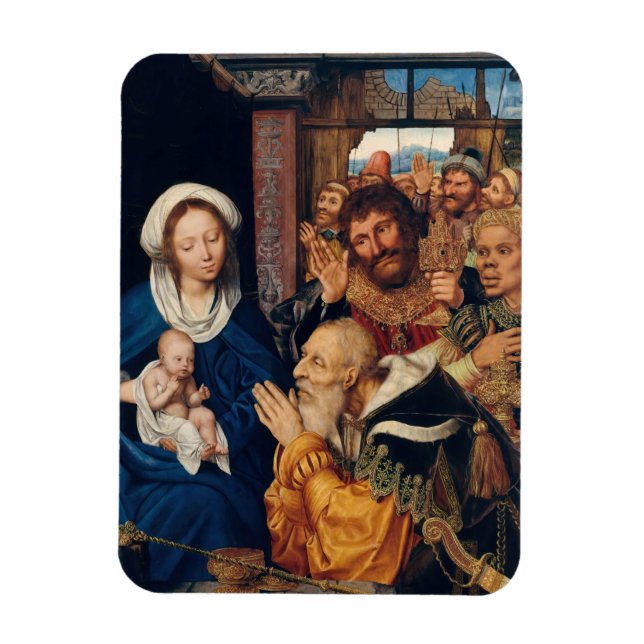 Quentin Matsys - Adoration of the Magi Magnet (Vertikal)