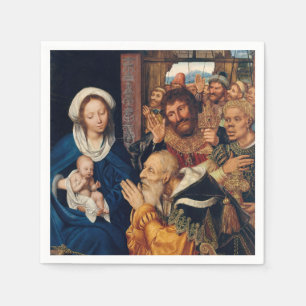 Quentin Matsys - Adoration of the Magi Pappersservett
