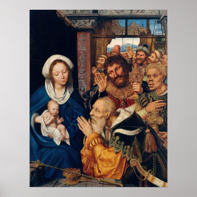 Quentin Matsys - Adoration of the Magi Poster (Framsidan)