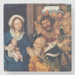 Quentin Matsys - Adoration of the Magi Stenunderlägg