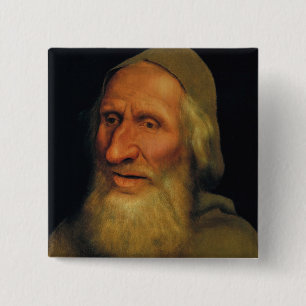 Quentin Matsys - chef för en gammal man Knapp
