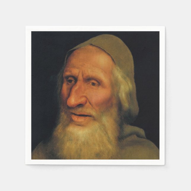 Quentin Matsys - chef för en gammal man Pappersservett (Framsidan)