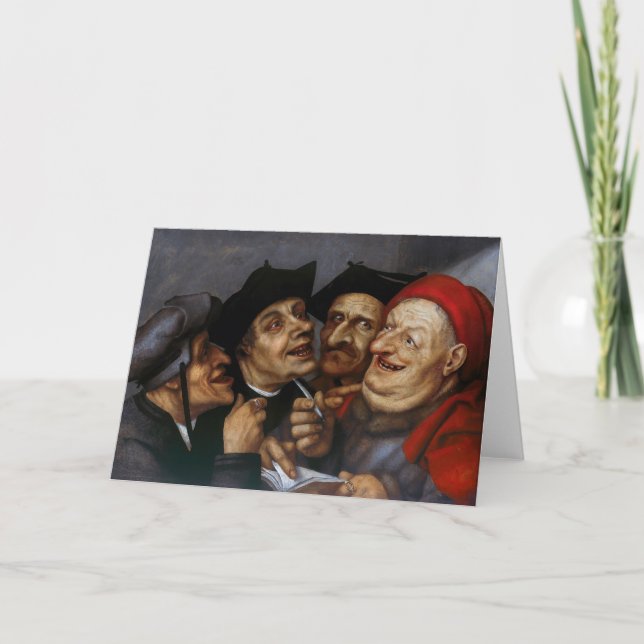 Quentin Matsys - inköpsavtalet Kort (Framsida)