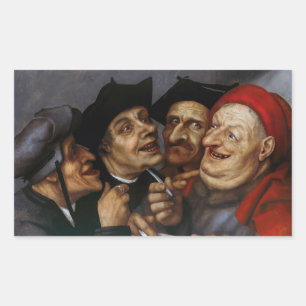 Quentin Matsys - inköpsavtalet Rektangulärt Klistermärke