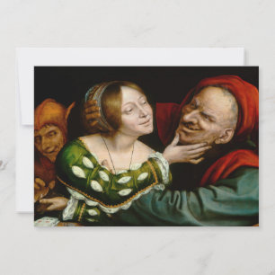 Quentin Matsys - Matched Älskare Inbjudningar
