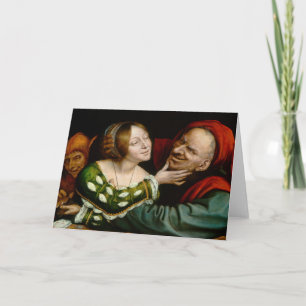 Quentin Matsys - Matched Älskare Kort