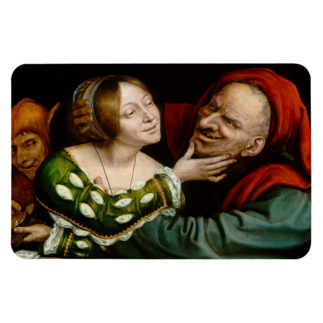 Quentin Matsys - Matched Älskare Magnet (Horisontell)