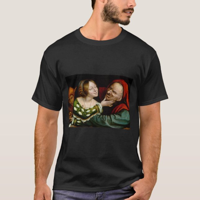 Quentin Matsys - Matched Älskare T Shirt (Framsida)