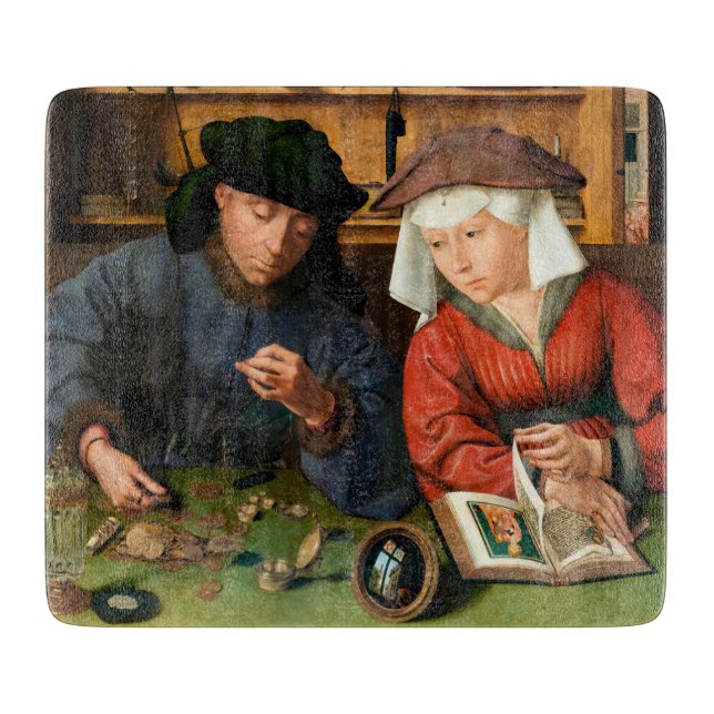 Quentin Matsys - Moneylender och hans fru (Framsidan)