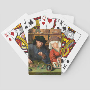 Quentin Matsys - Moneylender och hans fru Casinokort