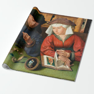 Quentin Matsys - Moneylender och hans fru Presentpapper