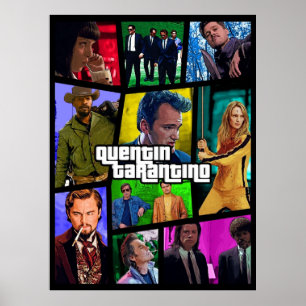 Quentin Tarantino-filmer Poster