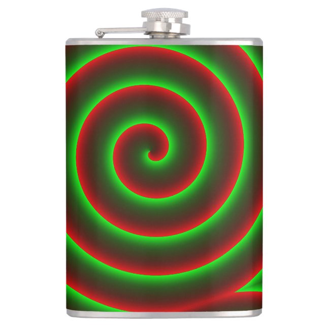 Quer mudar o vermelho? Espiral verde chamativo Fickplunta (Framsidan)