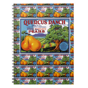 Quercus Ranch Pears-multiprint Anteckningsbok