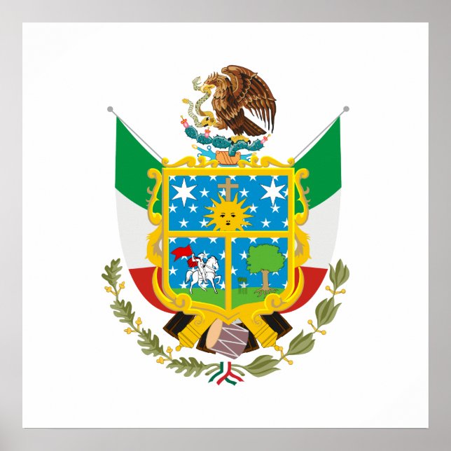 Queretaro, Mexiko Poster (Framsidan)