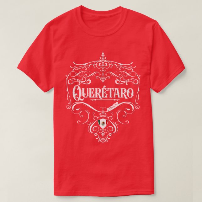 Queretaro Vintage design 1 T Shirt (Design framsida)