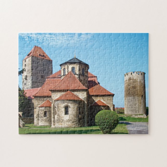 Querfurt Castle, Tyskland Pussel (Horisontell)