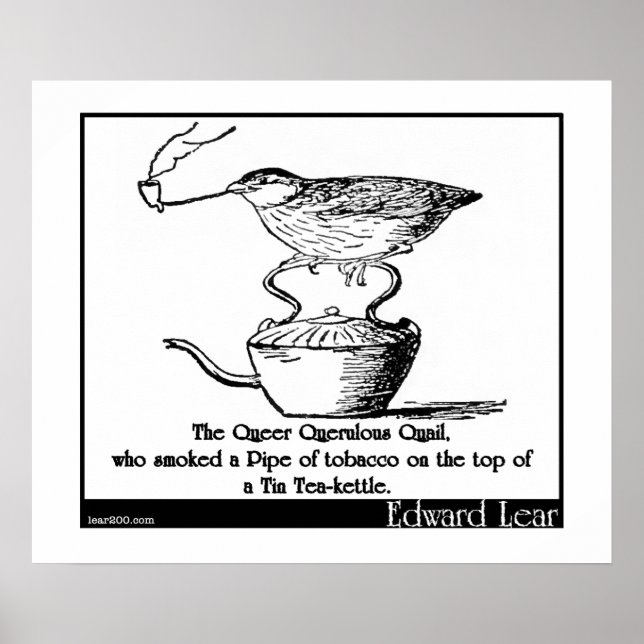 Querulous Quail Poster (Framsidan)