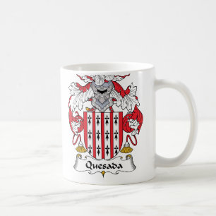 Quesada familjvapensköld kaffemugg
