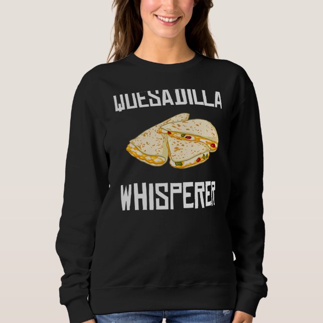 Quesadilla Cheese Maker Vegan Sauce T Shirt (Framsida)