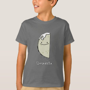 Quesadilla Mexican grillad Tortilla med Cheese T- T Shirt