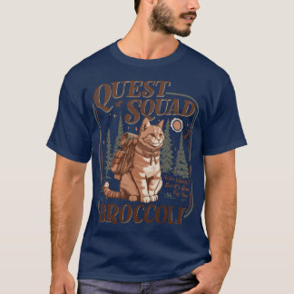 Quest Squad Broccoli Ony Storm Fjärde Vinge Bok Lo T Shirt