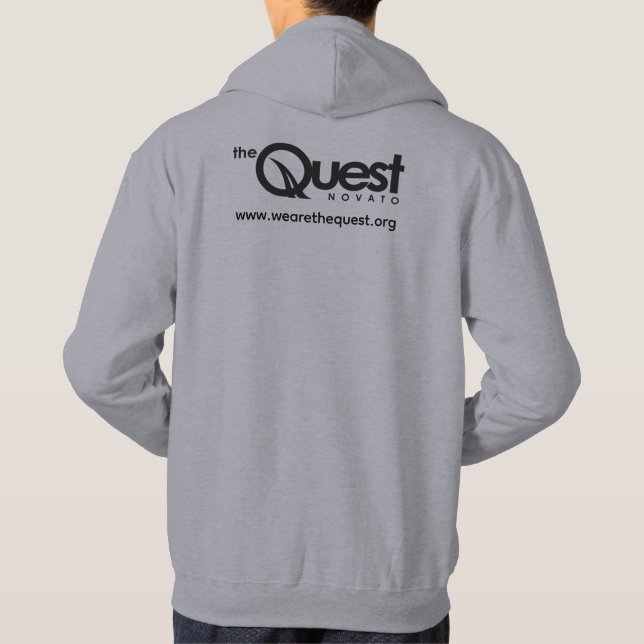 Quest-tröja med logotyp hoodie (Baksida)