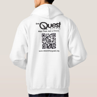Quest-tröja med logotyp och QR-kod Hoodie