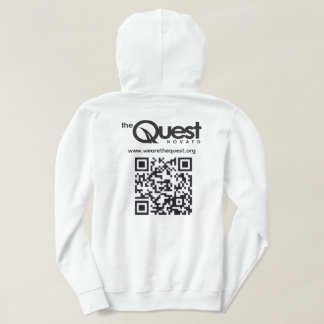 Quest-tröja med logotyp och QR-kod Hoodie