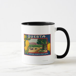 Questa citron LabelCorona, CA Mugg
