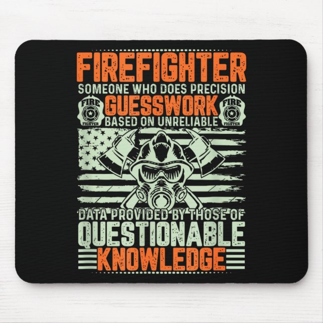 Questionable Knowledge Fireman Gift Proud Firefigh Musmatta (Framsidan)