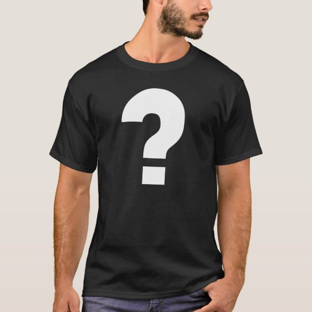 Questionmark2 T Shirt (Framsida)