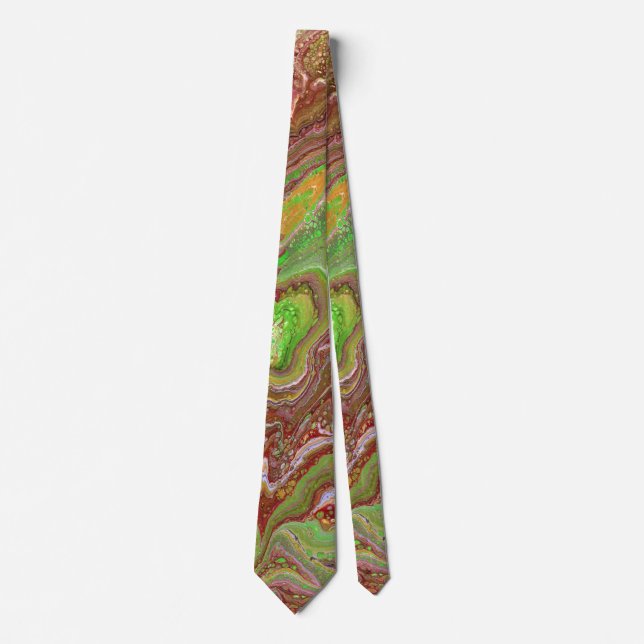 Questions 1 Wild Green Maroon Tie Slips (Framsida)