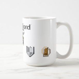 QuestLord som dricker muggen Kaffemugg