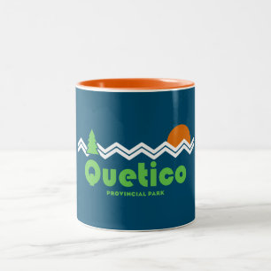Quetico Provincial Park Retro Två-Tonad Mugg