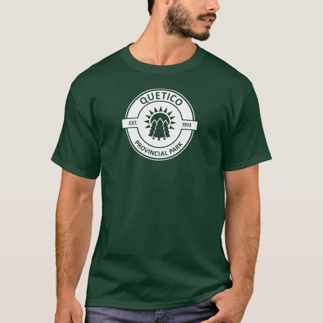 Quetico Provincial Park T Shirt (Framsida)