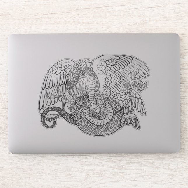 Quetzacoatl Klistermärken (Dator)